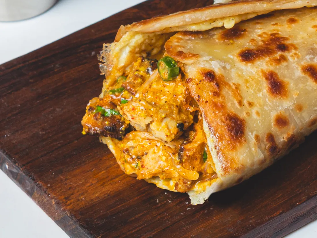 Kolkata Chicken Roll
